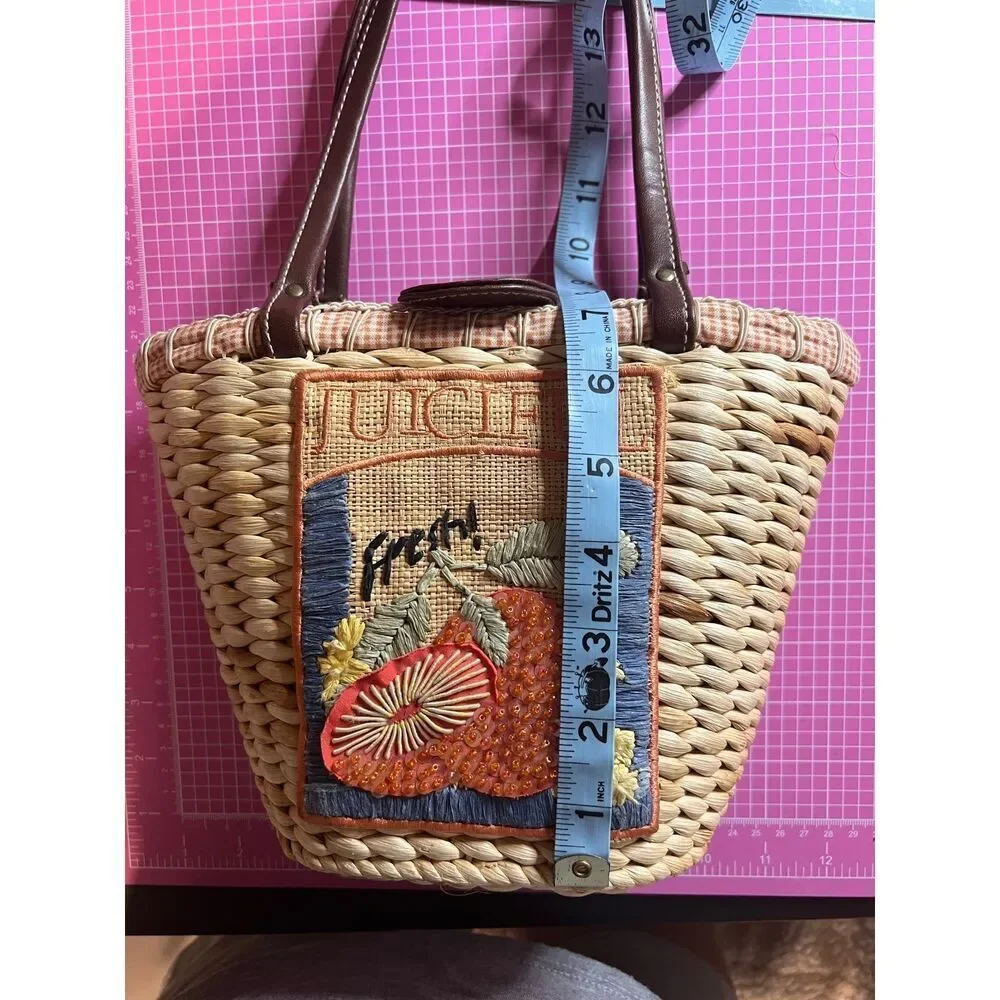 Juiciful Wicker Handbag - Picture 10 of 10